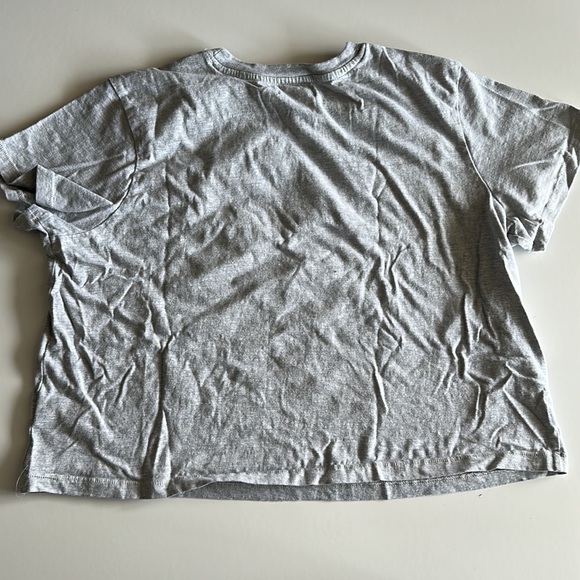 Jordache vintage Race Car Checkered Carla Graphic crewneck Screen tshirt Croptop - Picture 8 of 8